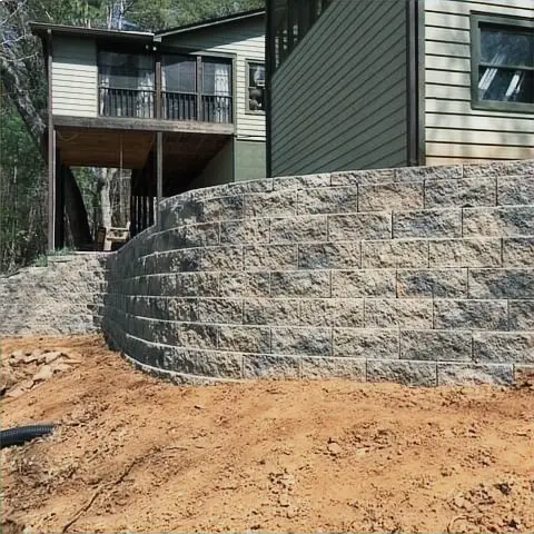 Retaining Walls project 3 — Blackpine Hardscapes Aurora CO