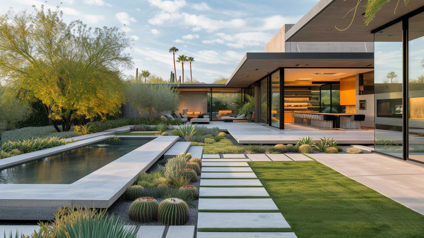 Paver patio and outdoor living space installation in Roxborough, CO