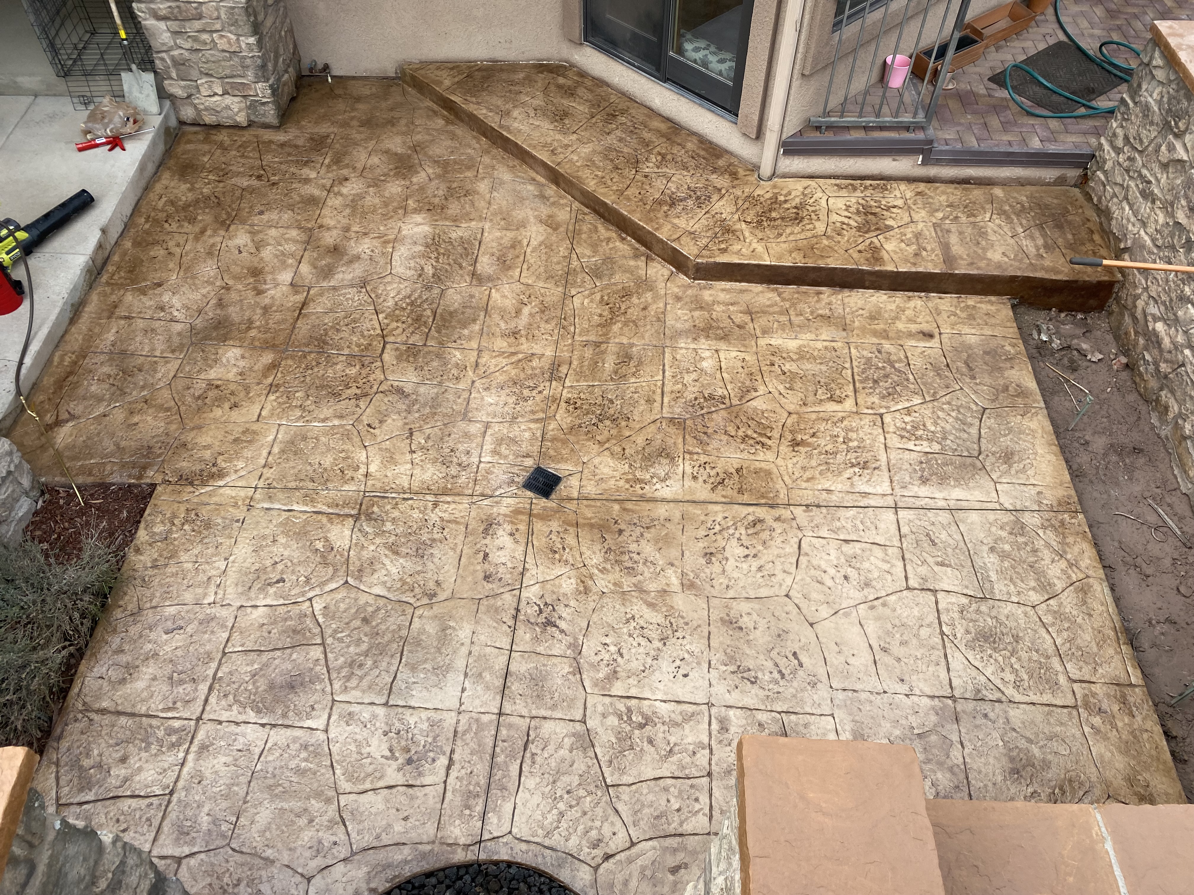 Concrete Patio project 2 — Blackpine Hardscapes Aurora CO