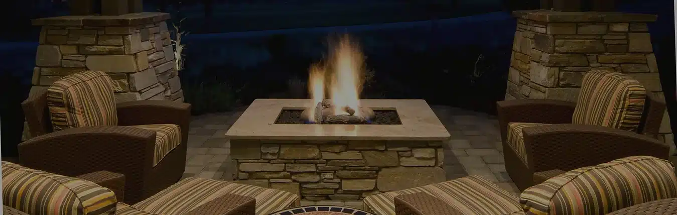 Fire Pit & Fireplace project by Blackpine Hardscapes in Aurora CO