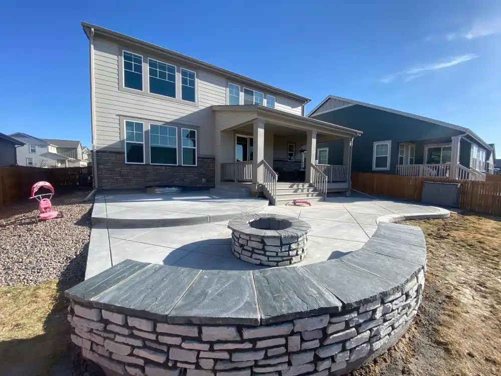Fire Pit & Fireplace project 2 — Blackpine Hardscapes Aurora CO