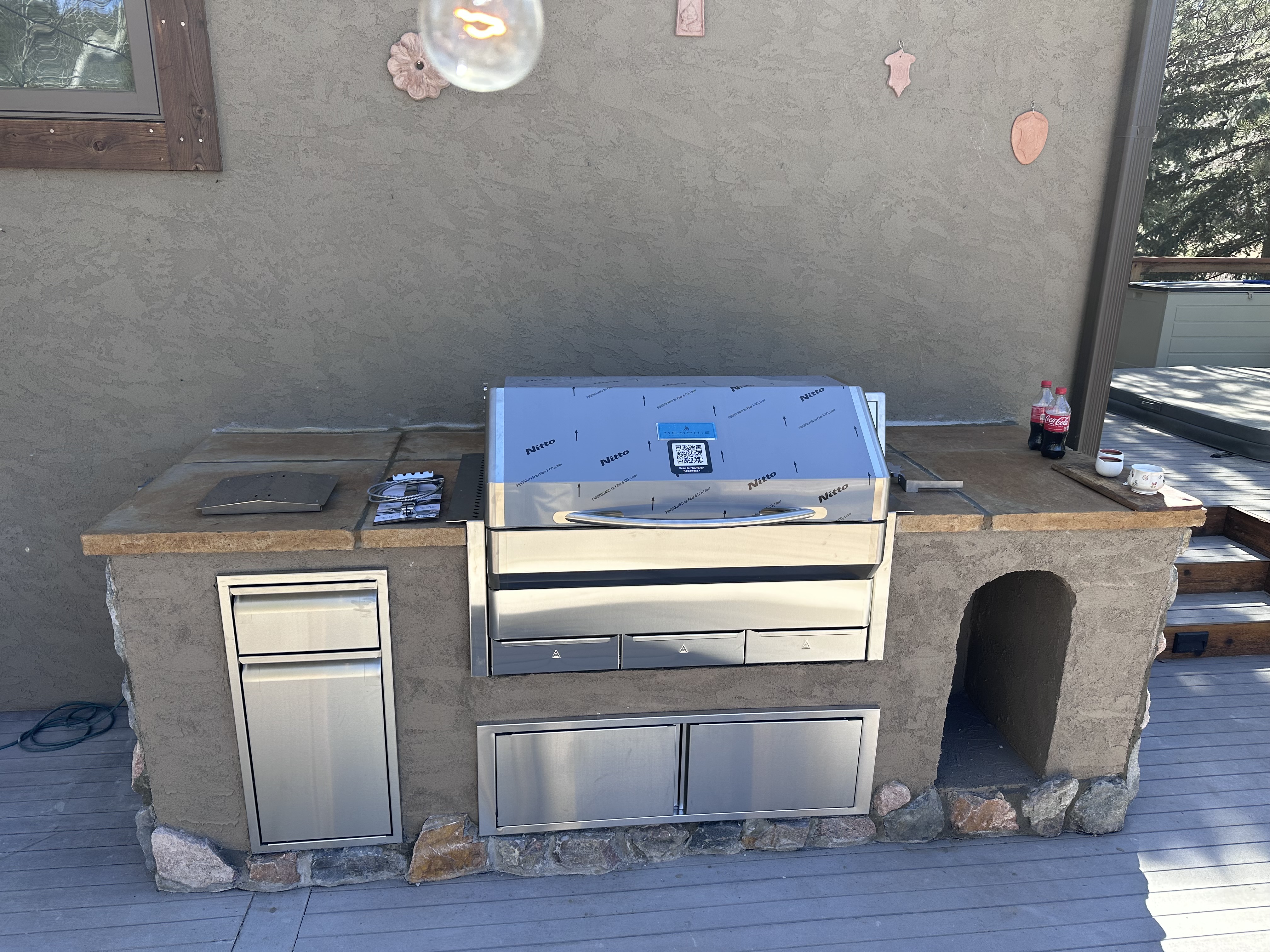 Outdoor Kitchen project 1 — Blackpine Hardscapes Aurora CO