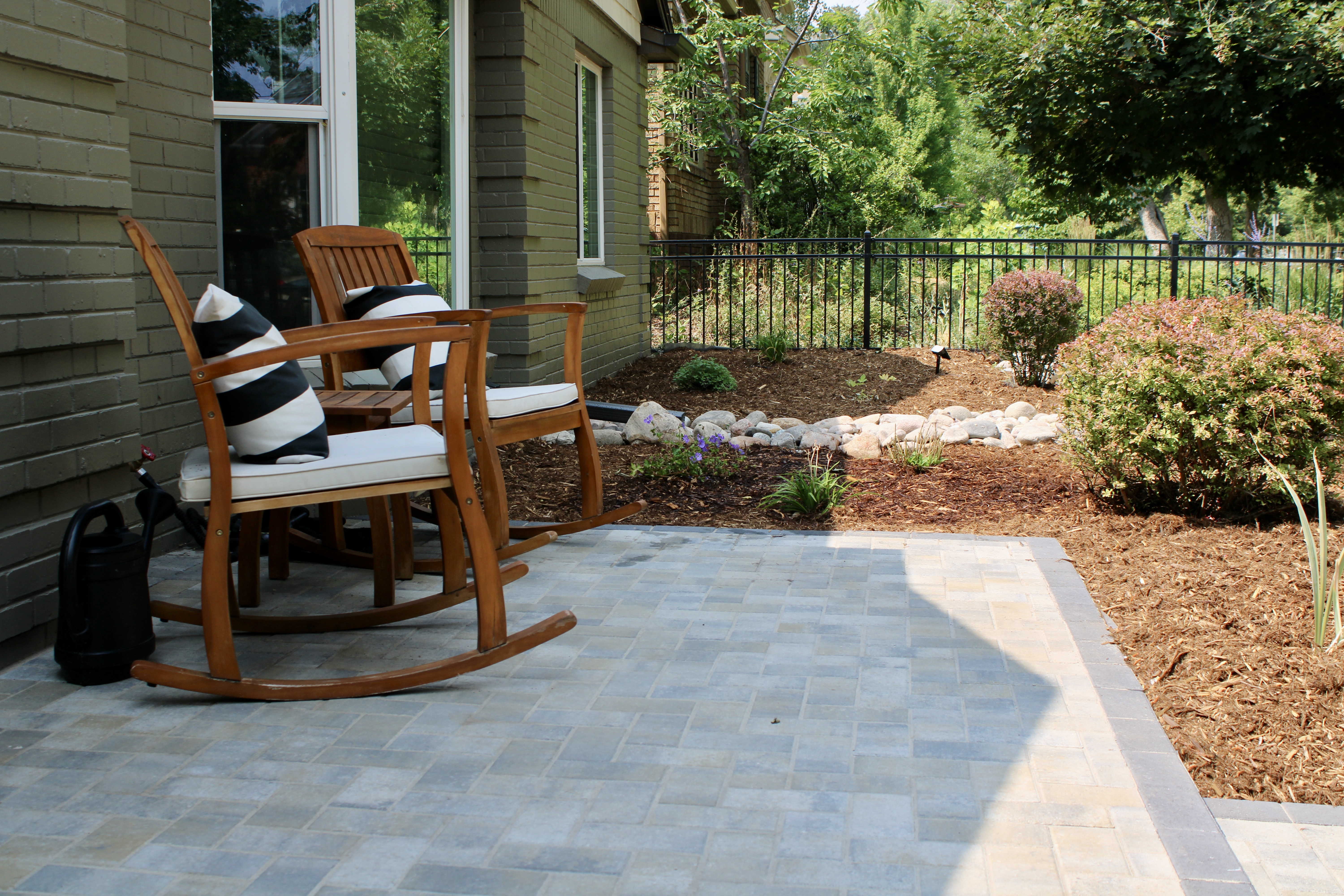 Paver Patio project 1 — Blackpine Hardscapes Aurora CO