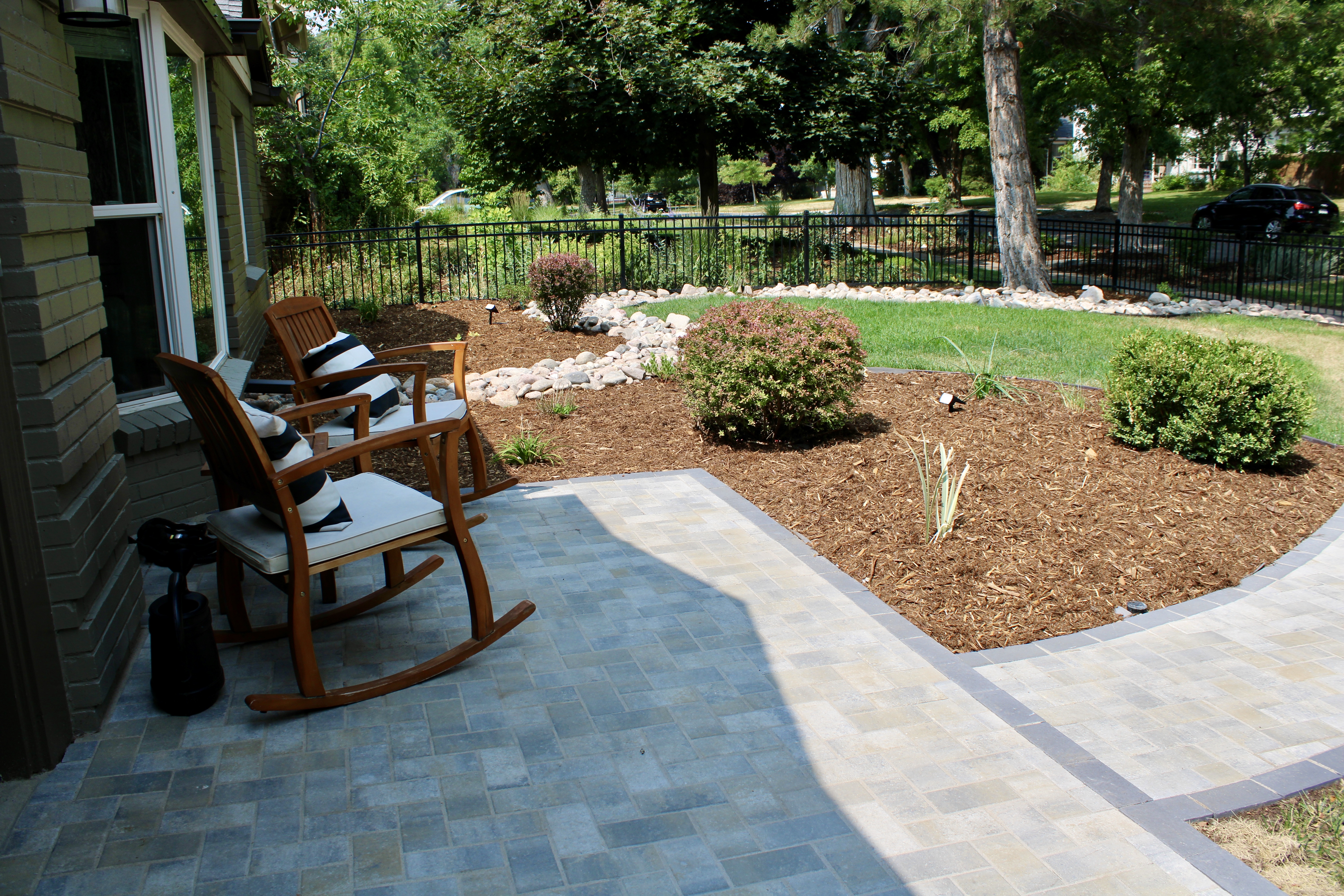 Fencing in Boulder — project 3 by Blackpine Hardscapes