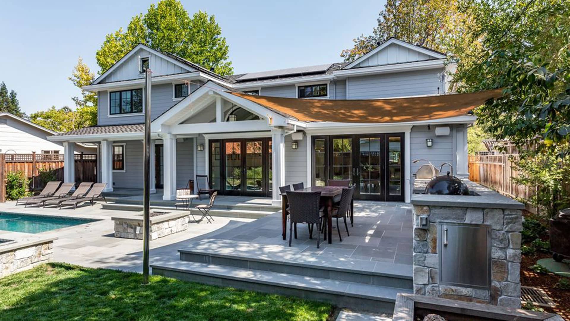 Outdoor living space installation by Blackpine Hardscapes Aurora CO